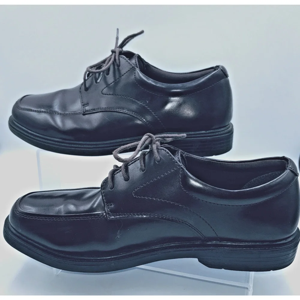 Nunn Bush Size 9M Mens Brown Oxford Shoes Support Dynamic Comfort Slip Resistant